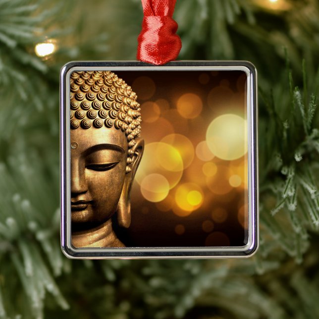 Bangkok, Thailand | Gold Buddha Metal Tree Decoration (Tree)