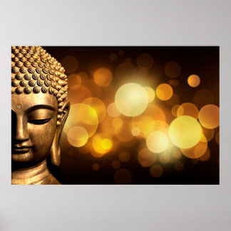 Bangkok, Thailand | Gold Buddha Poster
