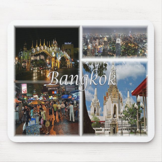 Bangkok Thailand Mouse Pad (Front)