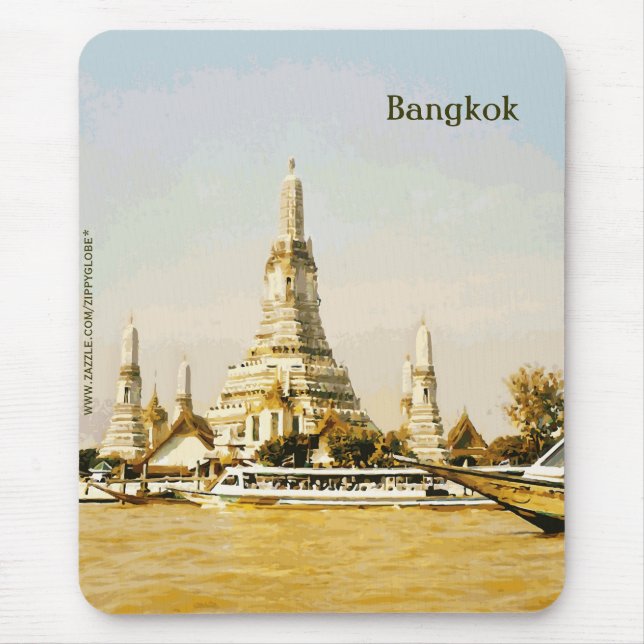 Bangkok, Thailand Mouse Pad (Front)