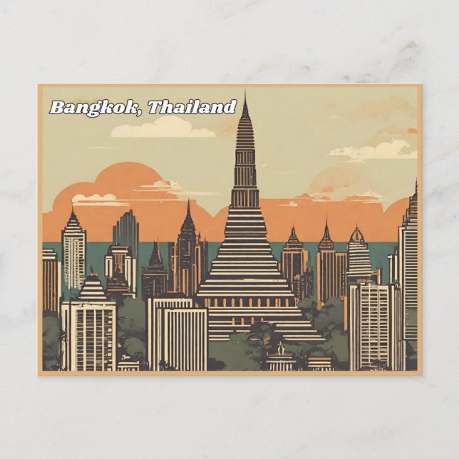 Bangkok Thailand Postcard (Front)