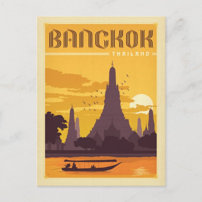 Bangkok, Thailand Postcard (Front)
