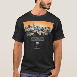 bangkok thailand Skyline Vacation Souvenir city T-Shirt
