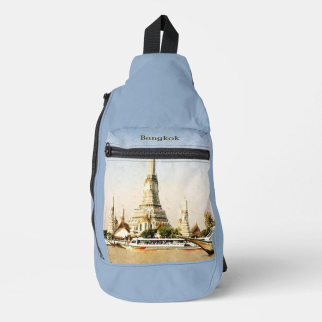 Bangkok, Thailand Sling Bag (Front)