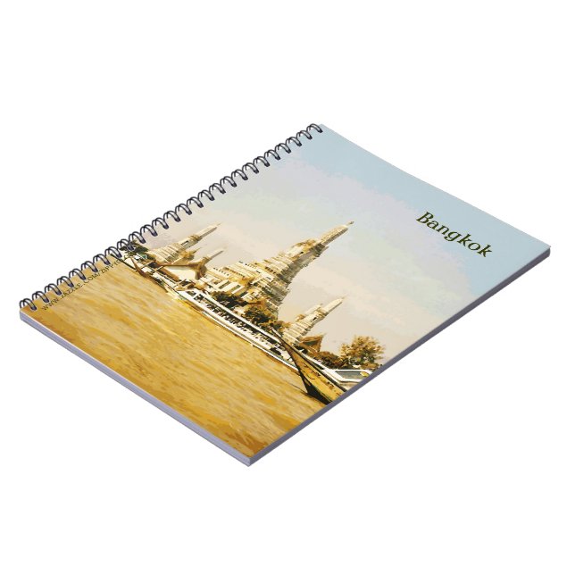 Bangkok, Thailand Spiral Notebook (Left Side)