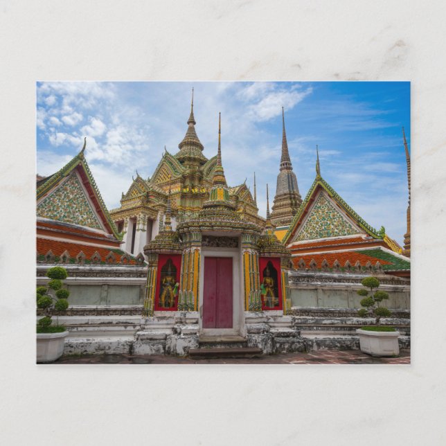 Bangkok, Thailand temple Postcard (Front)
