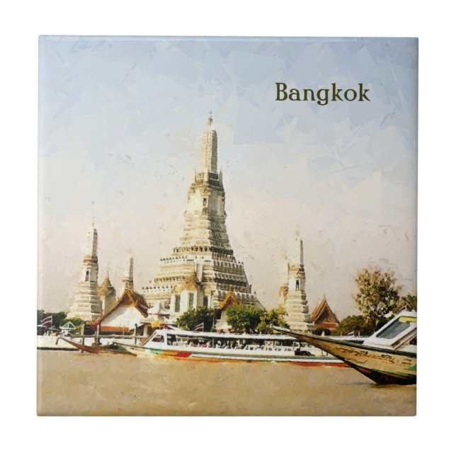 Bangkok, Thailand Tile (Front)