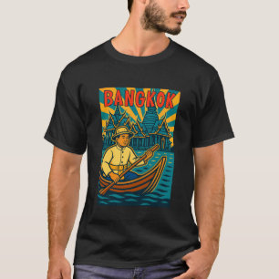 Bangkok Thailand Travelling Retro Comic Bangkok So T-Shirt