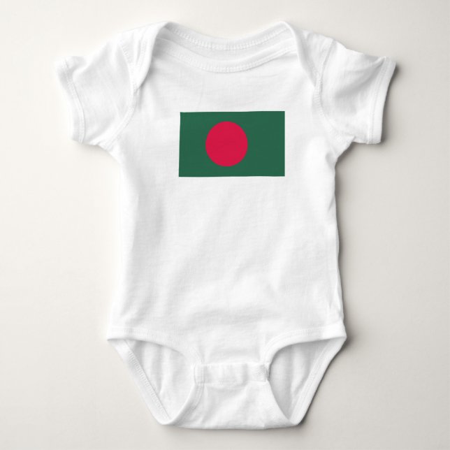Bangladesh Baby Bodysuit (Front)
