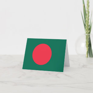 Bangladesh Flag Card