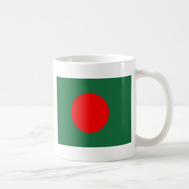 Bangladesh Flag Coffee Mug (Right)