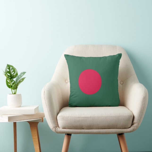 Bangladesh flag cushion (Chair)