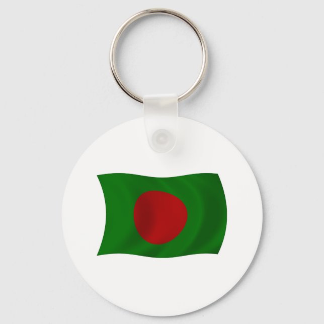 Bangladesh Flag Keychain (Front)