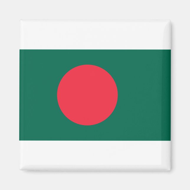 Bangladesh Flag Magnet (Front)