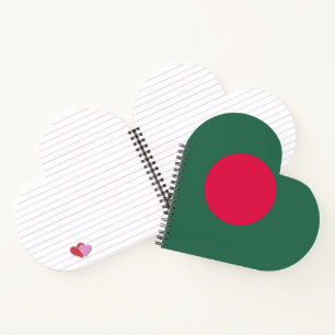 Bangladesh flag notebook