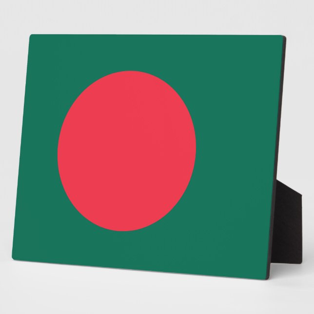 Bangladesh Flag Plaque (Side)
