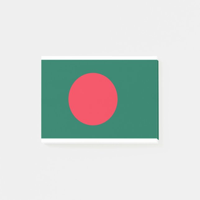 Bangladesh Flag Post-it Notes (Front)