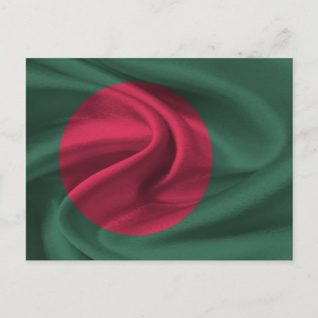 Bangladesh Flag Postcard (Front)