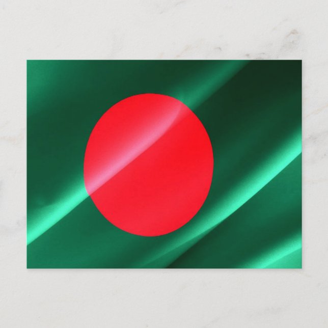 Bangladesh - Flag Waving - Postcard (Front)