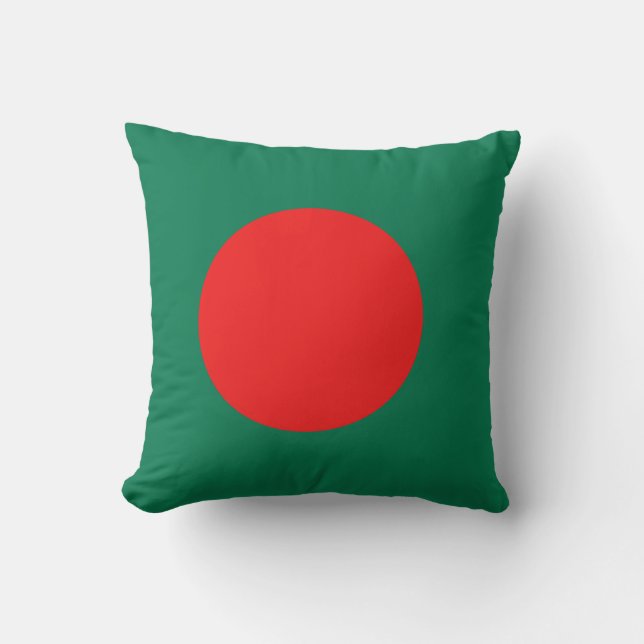 Bangladesh Flag x Flag Pillow (Front)