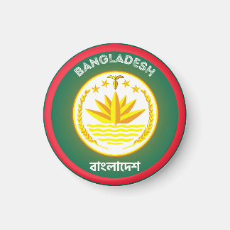 Bangladesh Heritage Emblem Magnet