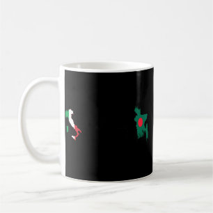 Bangladesh Italy Flag Bangladeshi Italian Heartbea Coffee Mug
