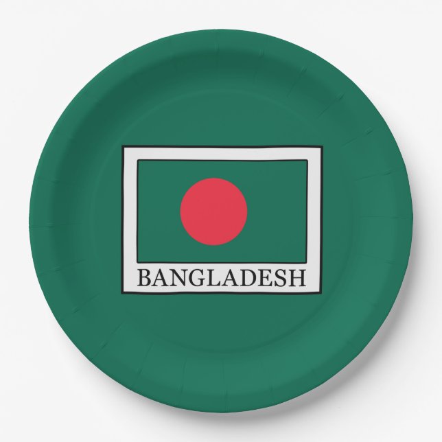 Bangladesh Paper Plate (Front)