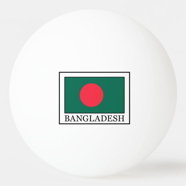 Bangladesh Ping Pong Ball (Front)
