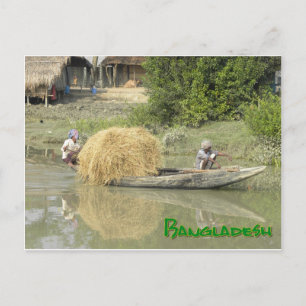 Bangladesh-Reisboot Postcard