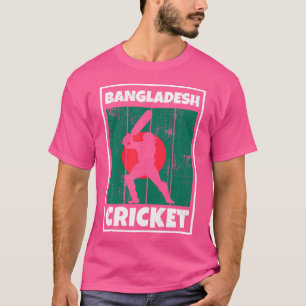 Bangladeshi Cricket Fan Flag Of Bangladesh Cricket T-Shirt