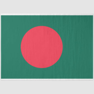 Bangladeshi Flag (Bangladesh) Tissue Paper