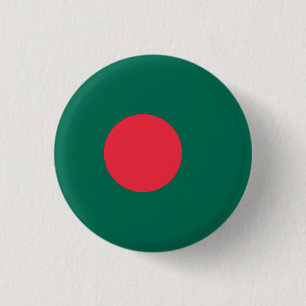 Bangladeshi Flag, Flag of Bangladesh 3 Cm Round Badge