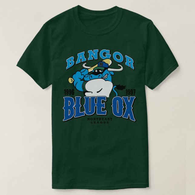 Bangor Blue Ox T-Shirt (Design Front)