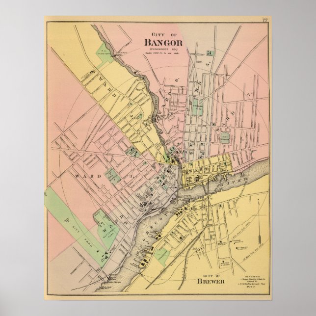 Bangor, Brewer Poster (Front)