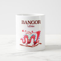 Bangor Wales Dragon poster
