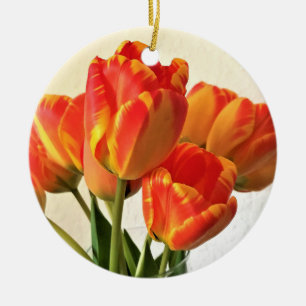 Banja Luka Tulips Ceramic Tree Decoration