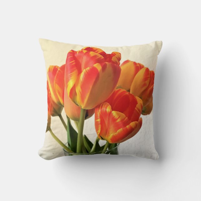 Banja Luka Tulips Cushion (Front)