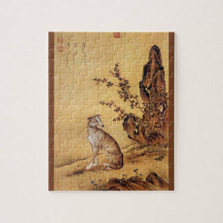 Banjinbiao 斑锦彪 ~Greyhound ~ Giuseppe Castiglione ~ Jigsaw Puzzle
