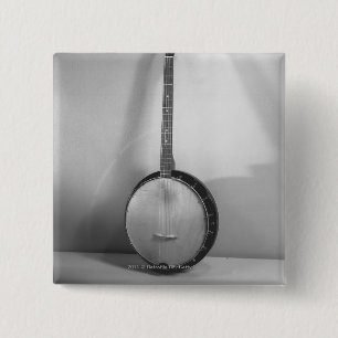 Banjo B&W 15 Cm Square Badge