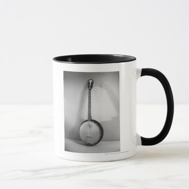 Banjo B&W Mug (Right)