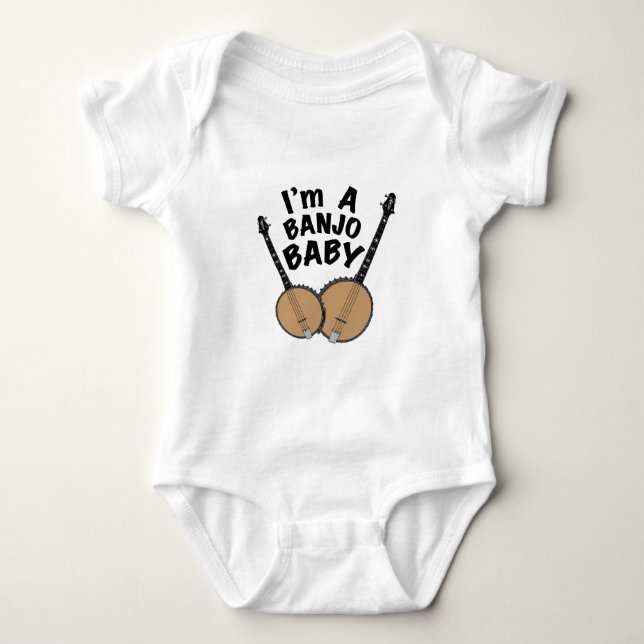 Banjo Baby Bodysuit (Front)