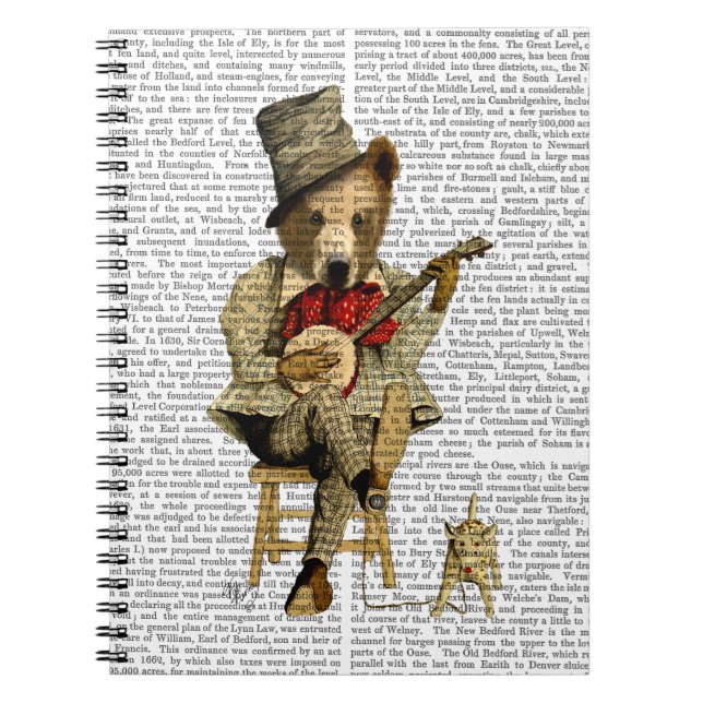 Banjo Bear Notebook (Front)