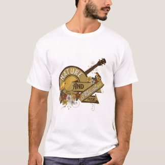 Banjo Bluegrass Mountain Music Banjo Player T-Shirt