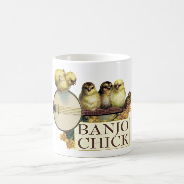 Banjo Chick Mug (Center)