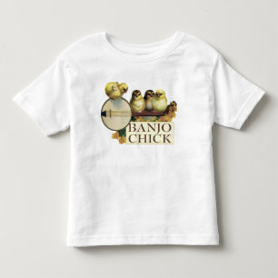 Banjo Chick Toddler light short sleeve T-Shirt