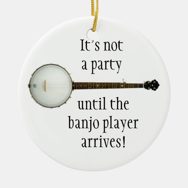 BANJO Christmas ornament (Front)