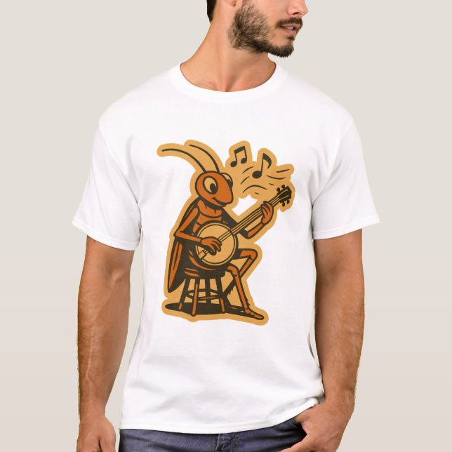 Banjo Cricket Tee (Front)