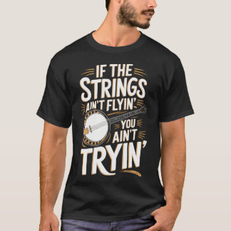 Banjo Fingerpicking - Bluegrass Folk Country T-Shirt