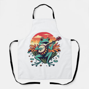Banjo Frog Apron