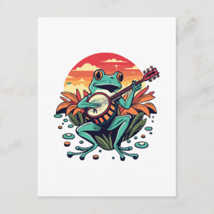 Banjo Frog Enclosure Card